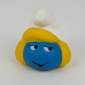 Smurfette Vintage 1983 Head Peyo The Smurfs